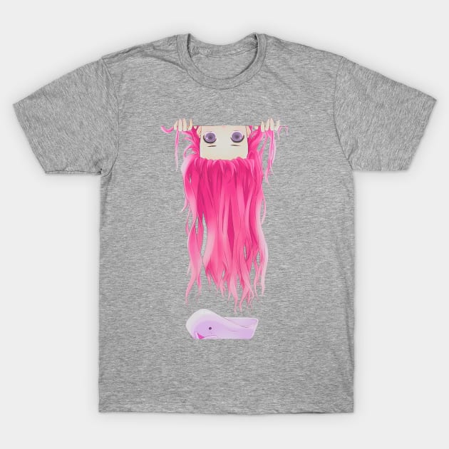 Anime girl T-Shirt by Noxis